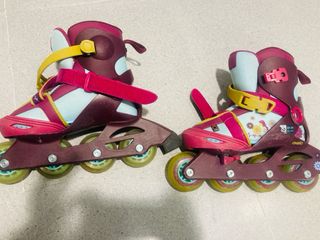 Patines Oxelo rosas talla 32-34