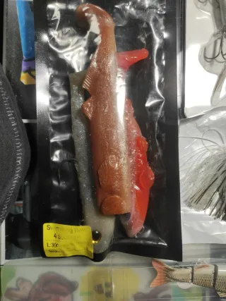 Lote señuelos pesca lucio