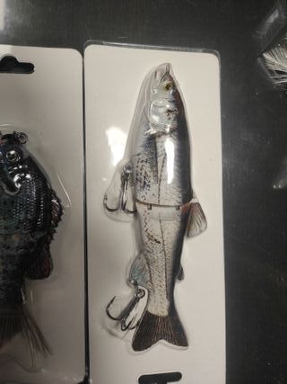 Lote señuelos pesca lucio