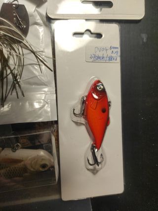 Lote señuelos pesca lucio