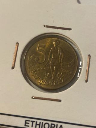 Lote 7 Monedas Etiopía