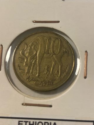Lote 7 Monedas Etiopía