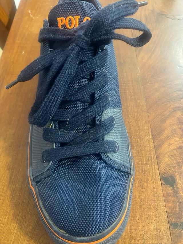 Zapatillas Polo Ralph Lauren Azul Naranja