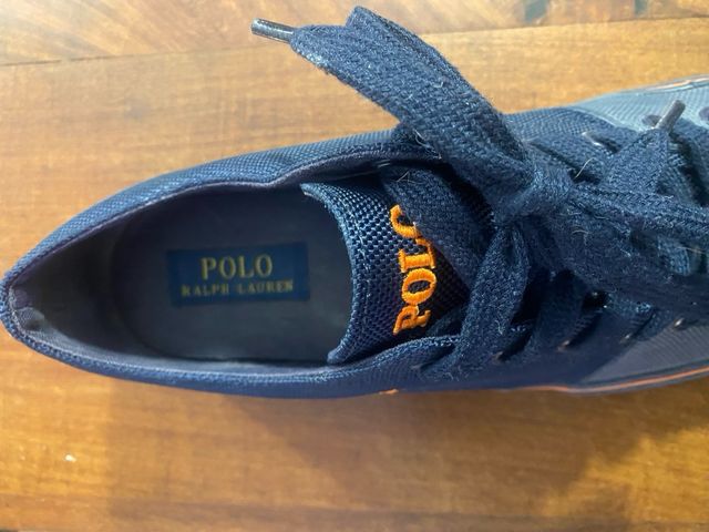 Zapatillas Polo Ralph Lauren Azul Naranja
