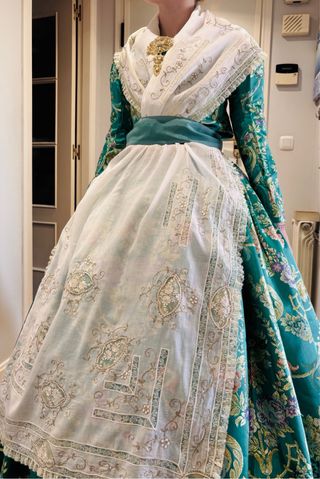 Traje de Fallera Verde