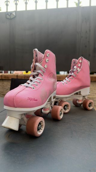 Patines KRF Artísticos Rosa Talla 35-38