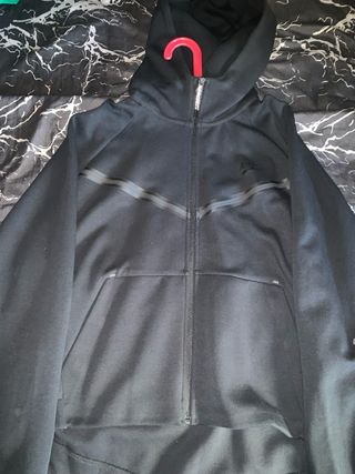 Sudadera Nike Tech Mujer Negra