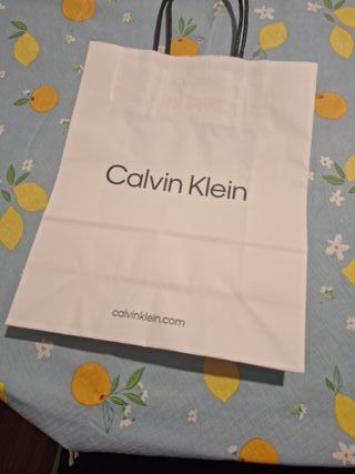 Set Calvin Klein top e perizoma donna mai usato