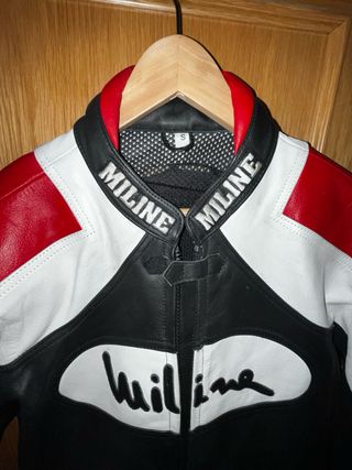 Mono de Moto Miline Negro/Rojo Talla S