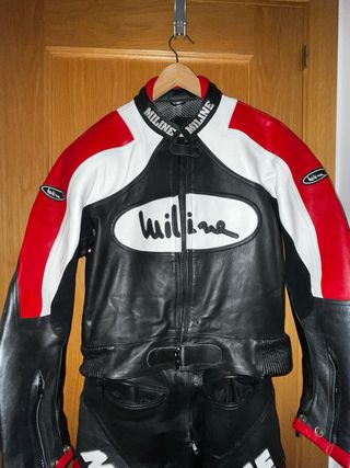 Mono de Moto Miline Negro/Rojo Talla S