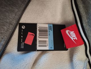 Chaqueta Nike Gris y Blanca Mujer