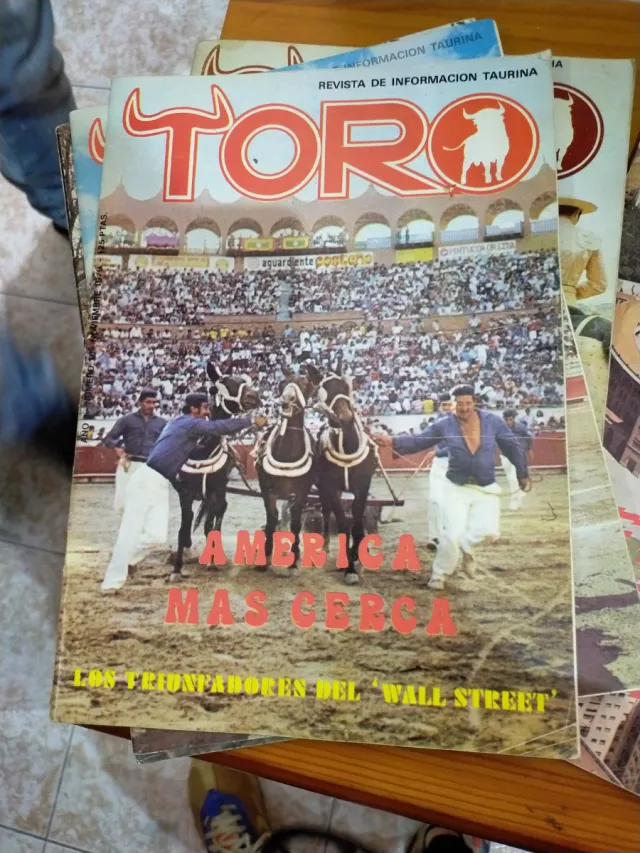 Lote Revistas Vintage de Toros