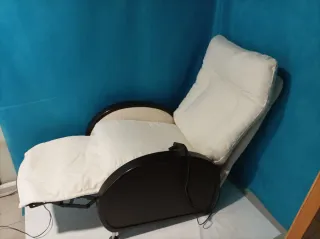 Butaca Reclinable Eléctrica Blanca