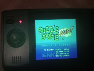 Puzzle Bobble Mini SNK Neo Geo Pocket