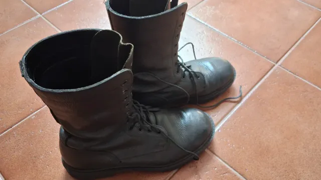 Botas de exército pretas