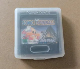 Sonic Spinball Game Gear con manual