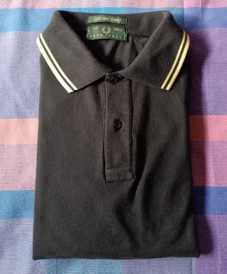 Polo Fred Perry tg.48 nero