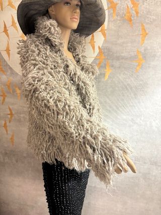 Chaqueta Zara efecto pelo T M