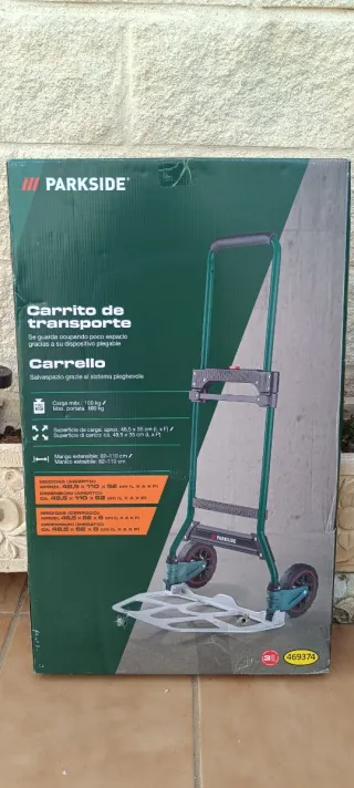 Carro de transporte Parkside plegable