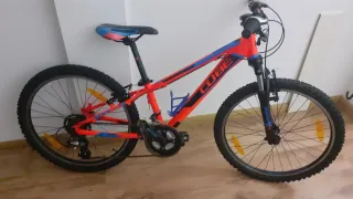 Bicicleta Cube 24 Naranja/Azul