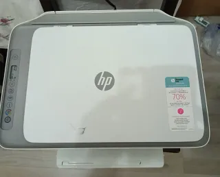 Impresora HP Blanca y Gris