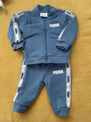 Tuta Puma neonato blu