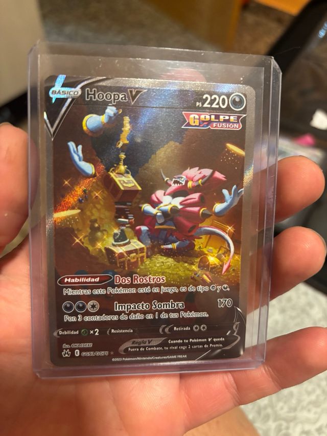 Hoopa V - Carta Pokémon Golpe Fusión Español