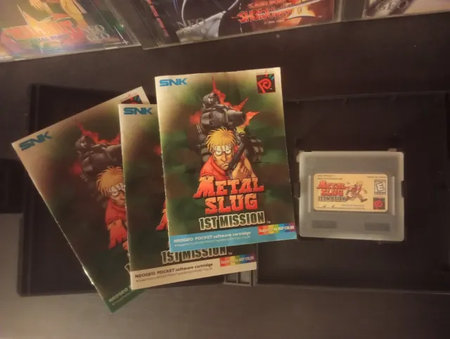 Metal Slug 1st Mission Neo Geo Pocket