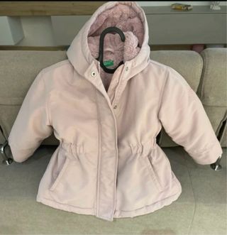 Parka bambina rosa Benetton