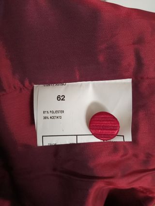 Lote Novio Chaleco Rojo y Pantalón azul de regalo