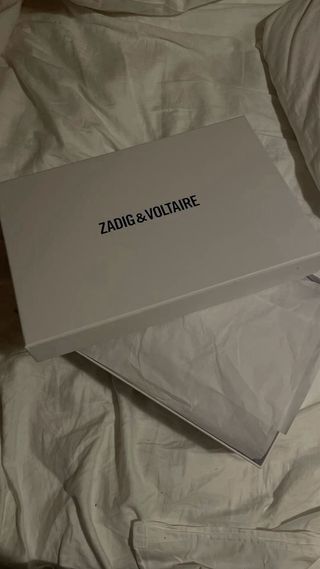 Cartera Zadig & Voltaire plateada