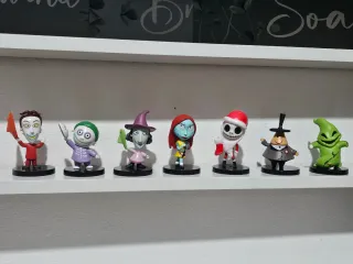 Lote Figuras Pesadilla Antes de Navidad