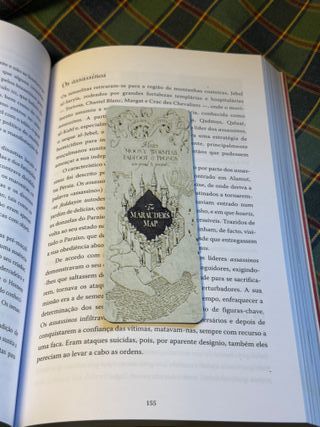 Harry Potter the Marauders Map Bookmarker