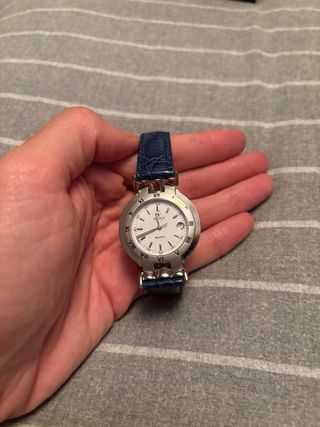Reloj Viceroy Mujer Esfera Blanca Correa Azul Date