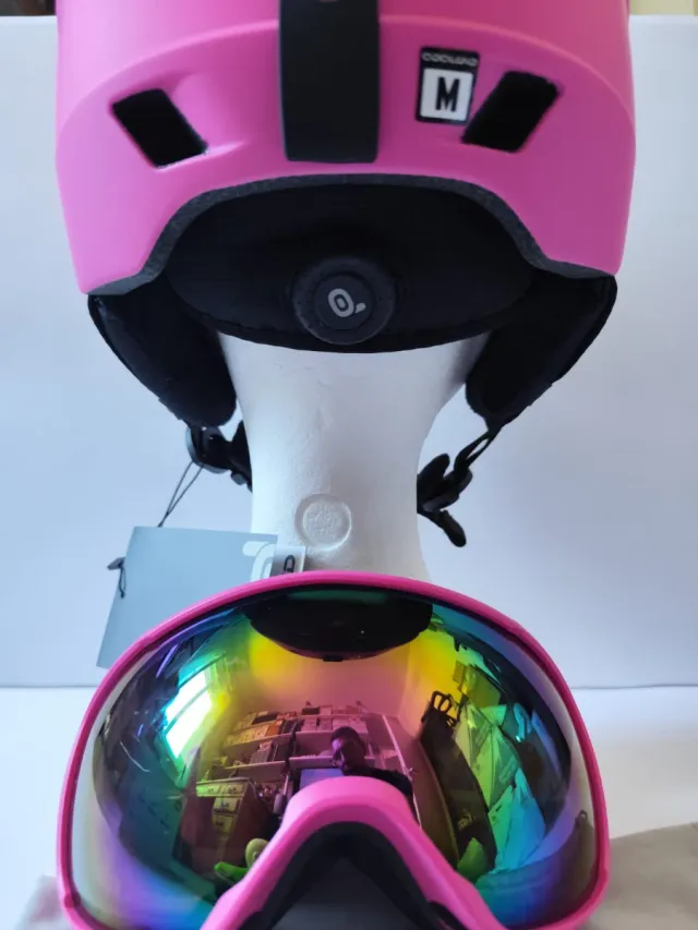 Casco sci Odoland M 55-59 con maschera