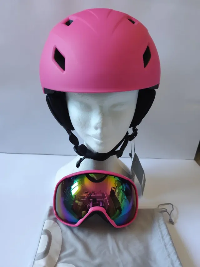 Casco sci Odoland M 55-59 con maschera