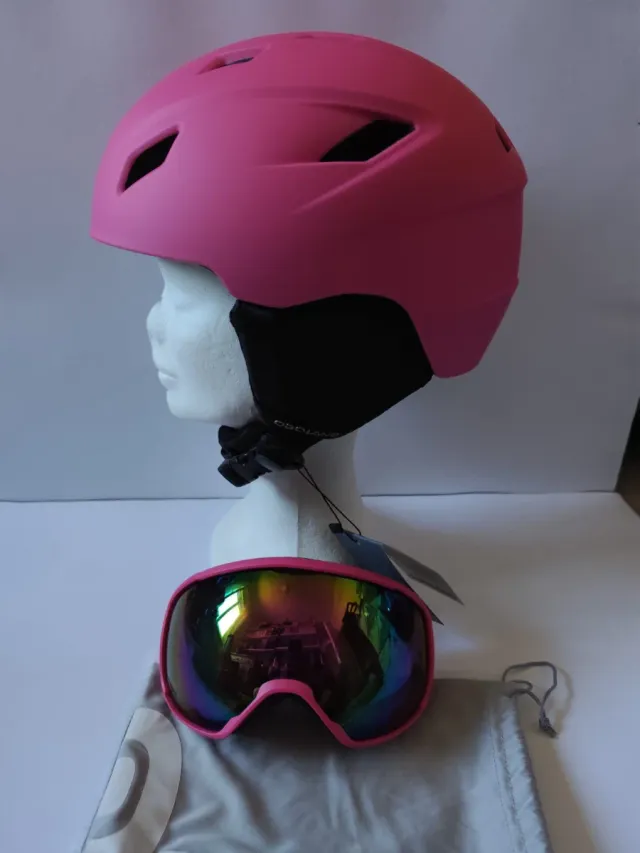 Casco sci Odoland M 55-59 con maschera