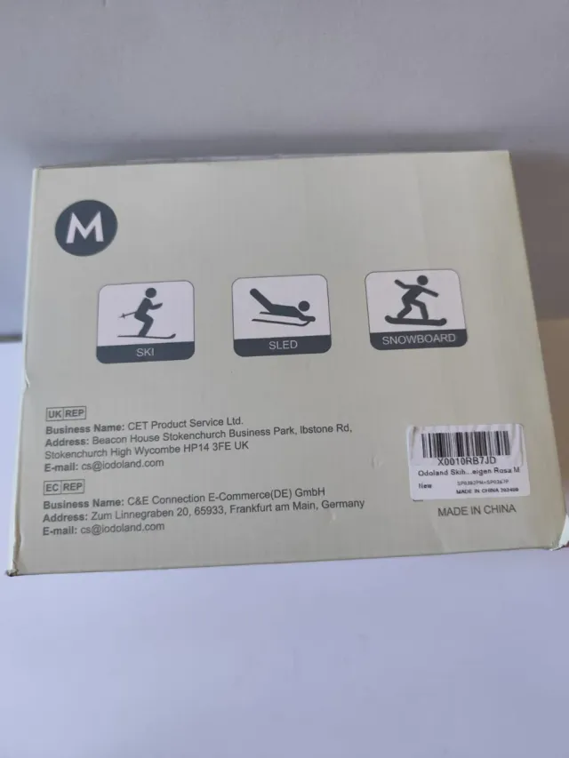 Casco sci Odoland M 55-59 con maschera