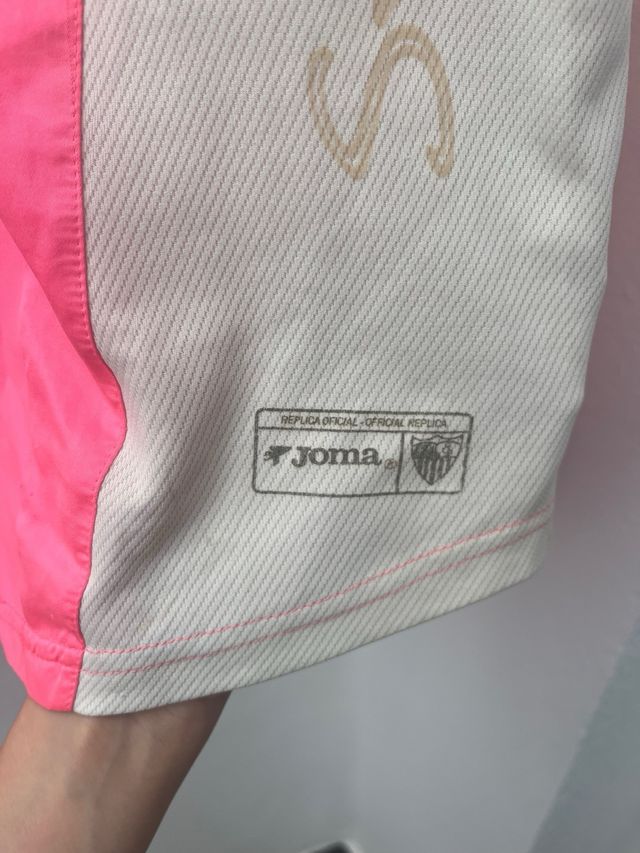 Camiseta Sevilla Joma Rosa Talla M 2006/07
