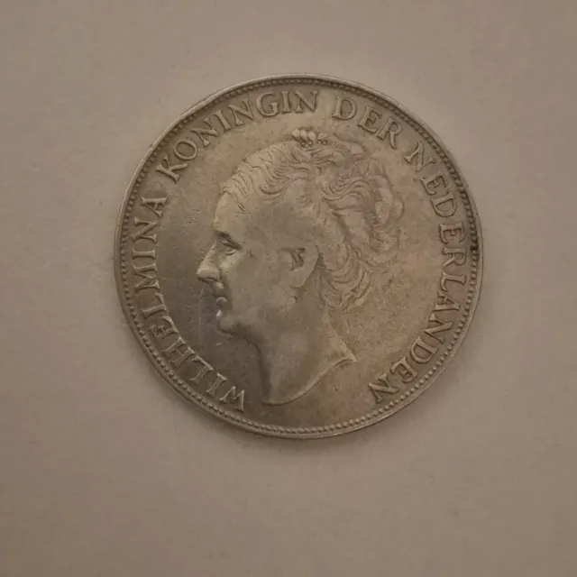 Curazao 1 Gulden 1944 Plata