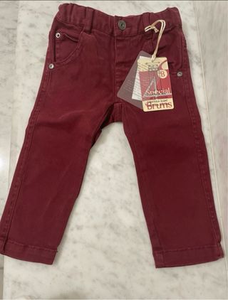 Pantaloni Brums bambino bordeaux