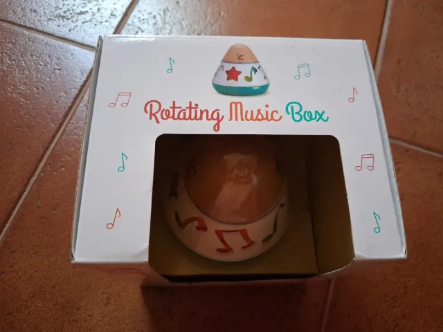Caixa de Música Giratória Hape para Bebé