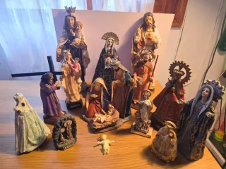 Imágenes religiosas.