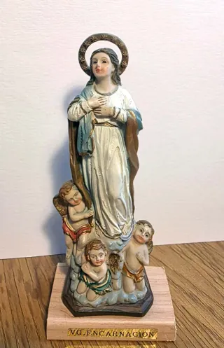 Imágenes religiosas.