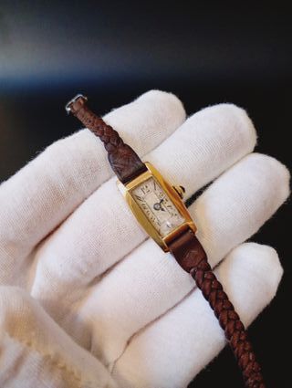 Reloj Suizo Oro 18k Antiguo Art Deco
