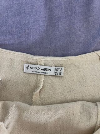 Falda pantalón Stradivarius Talla L/40