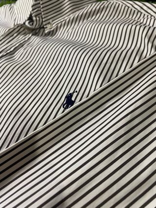 Camisa Polo Ralph Lauren Rayas Vintage Y2K