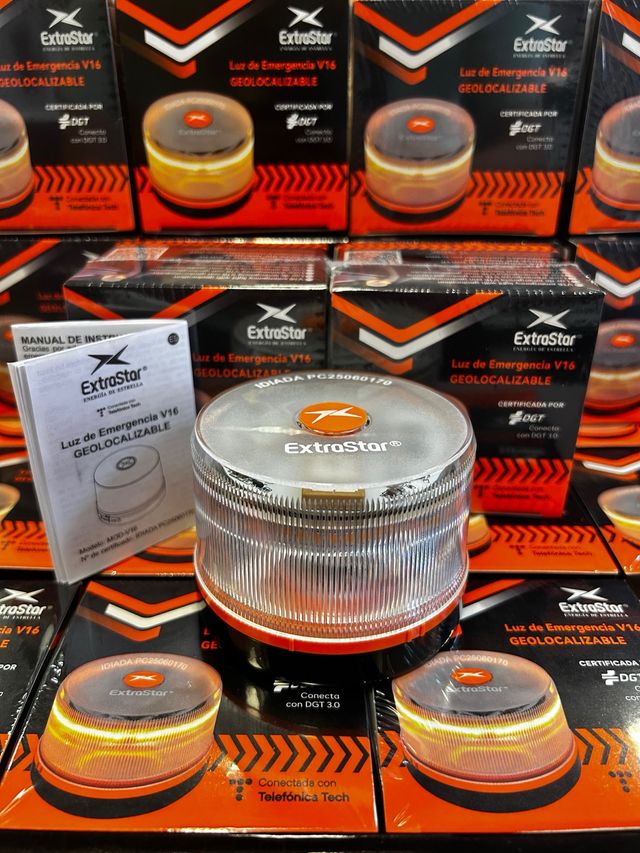 Pack 3 Balizas V16 Homologada y Geolocalizada 