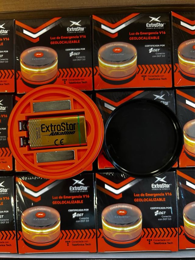 Pack 3 Balizas V16 Homologada y Geolocalizada 