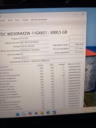Disco Duro 3TB Externo WD USB Portátil